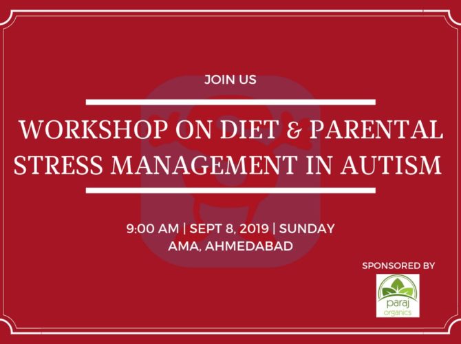 Workshop on diet and parental stress management in Autism